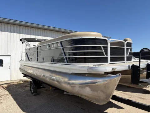 Another view of 2019 GODFREY SWEETWATER 2286 CRUISE 90HP TRAILER for sale in Detroit Lakes, MN at McLaughlin's RV & Marine - Detroit Lakes