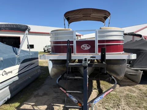 Another view of 2020 MONTEGO BAY 8522ST TRIPLE TOON 150HP BUNK TRAILER for sale in Detroit Lakes, MN at McLaughlin's RV & Marine - Detroit Lakes
