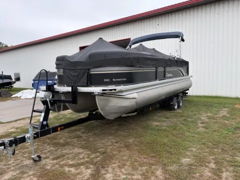 Another view of 2014 PREMIER SUNSATION 220 PTX TRIPLE 150HP TRAILER for sale in Detroit Lakes, MN at McLaughlin's RV & Marine - Detroit Lakes