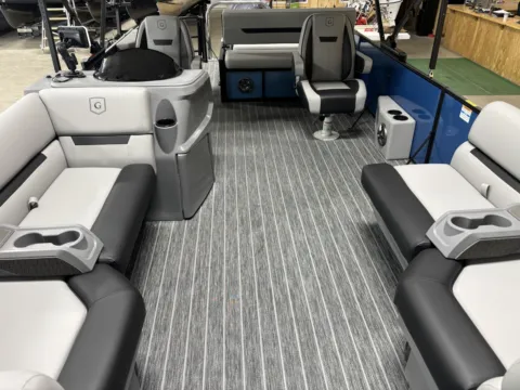 Photos of 2026 GODFREY XPERIENCE 2286 SFLX 150HP BUNK TRAILER for sale in Brainerd, MN at McLaughlin's RV & Marine - Brainerd