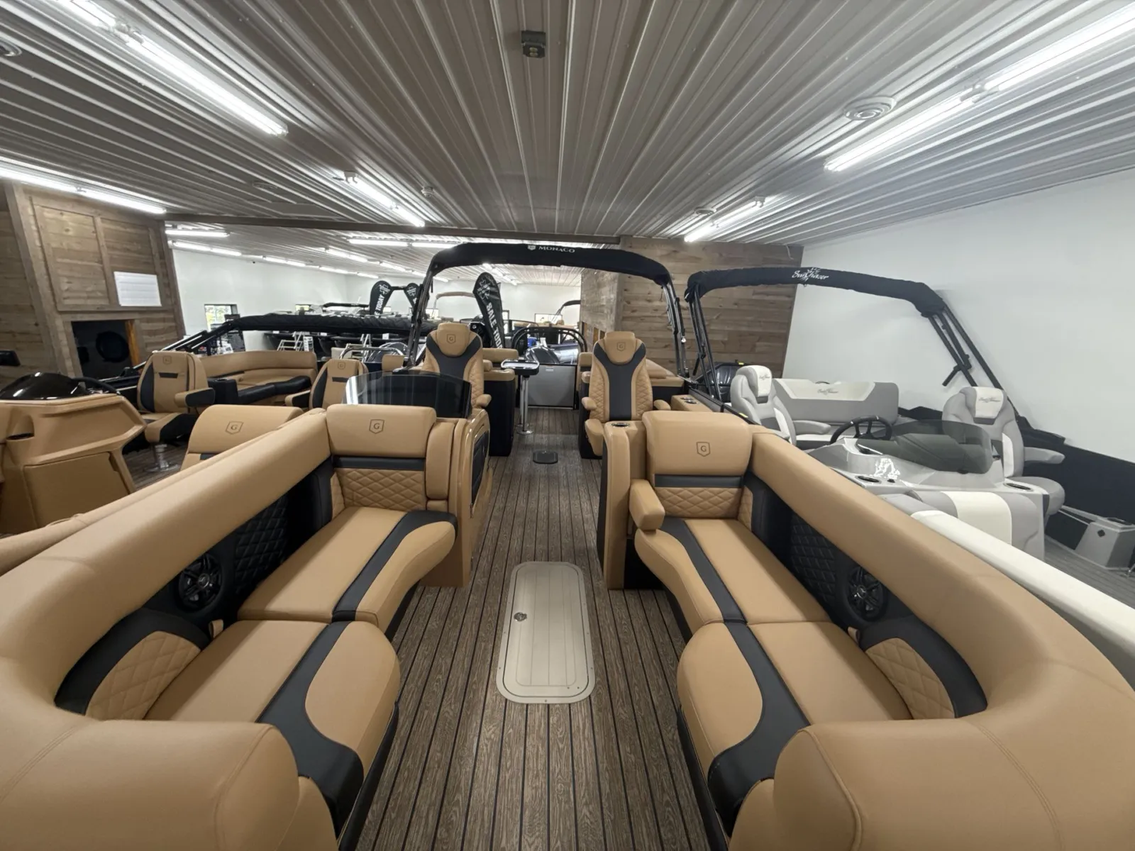 Unknown 2026 GODFREY MONACO 235 SBC TRIPLE 200HP BUNK TRAILER for sale in Brainerd, MN