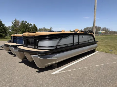 Photos of 2026 GODFREY MONACO 235 SBC TRIPLE 200HP BUNK TRAILER for sale in Brainerd, MN at McLaughlin's RV & Marine - Brainerd