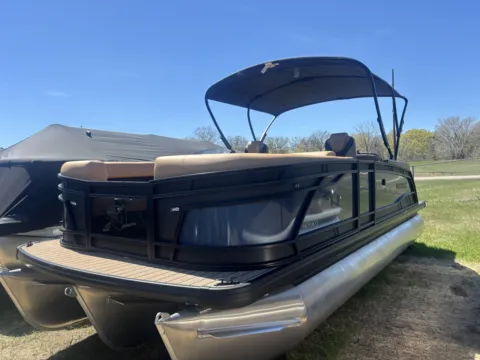 Another view of 2026 GODFREY MONACO 235 SBC TRIPLE 200HP BUNK TRAILER DEMO for sale in Brainerd, MN at McLaughlin's RV & Marine - Brainerd