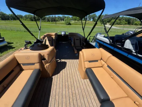 Black 2027 GODFREY XPERIENCE 2286 SBX 115HP BUNK TRAILER for sale in Brainerd, MN