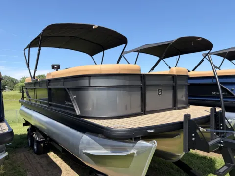 Photos of 2027 GODFREY XPERIENCE 2286 SBX TRIPLE 150HP BUNK TRAILER for sale in Brainerd, MN at McLaughlin's RV & Marine - Brainerd