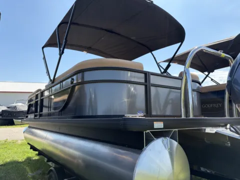 More photos of 2027 GODFREY XPERIENCE 2286 SBX TRIPLE 150HP BUNK TRAILER at McLaughlin's RV & Marine - Brainerd, MN