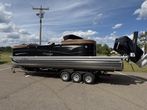 Another view of 2022 PREMIER INTRIGUE 250 10 WIDE PTX TRIPLE 600HP BUNK TRAILER for sale in Brainerd, MN at McLaughlin's RV & Marine - Brainerd