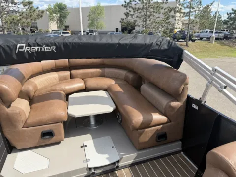 Another view of 2022 PREMIER INTRIGUE 250 10 WIDE PTX TRIPLE 600HP BUNK TRAILER for sale in Brainerd, MN at McLaughlin's RV & Marine - Brainerd
