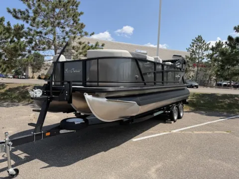 Photos of 2025 SUNCHASER GENEVA 22 LR DH PTS TRIPLE 150HP BUNK TRAILER for sale in Brainerd, MN at McLaughlin's RV & Marine - Brainerd