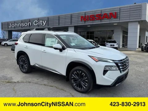 White 2025 Nissan Rogue Platinum for sale in Johnson City, TN