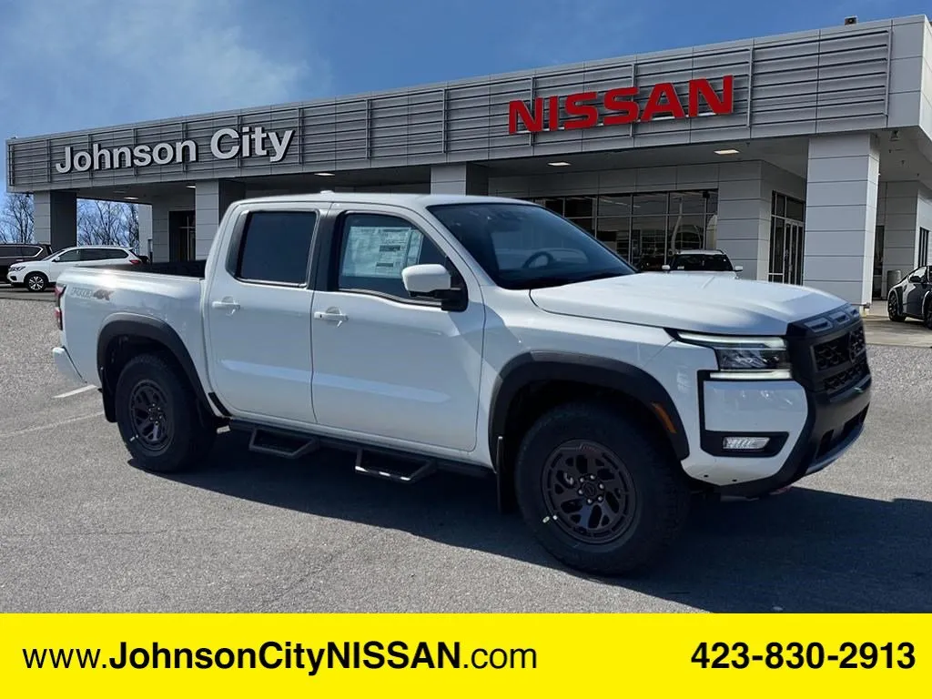 White 2025 Nissan Frontier PRO-4X for sale in Johnson City, TN