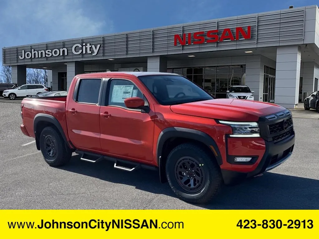 Orange 2025 Nissan Frontier PRO-X for sale in Johnson City, TN
