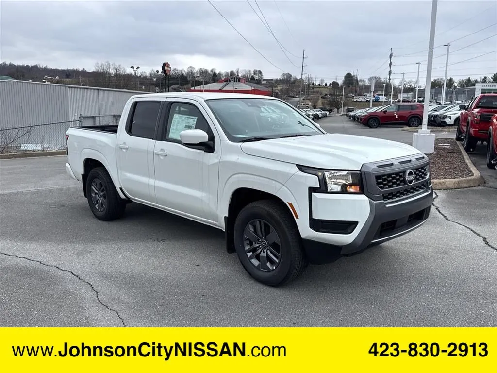 White 2025 Nissan Frontier SV for sale in Johnson City, TN