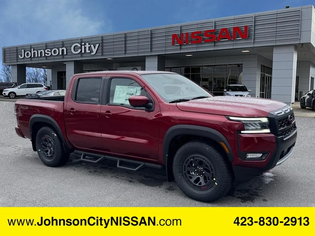 Red 2025 Nissan Frontier PRO-X for sale in Johnson City, TN