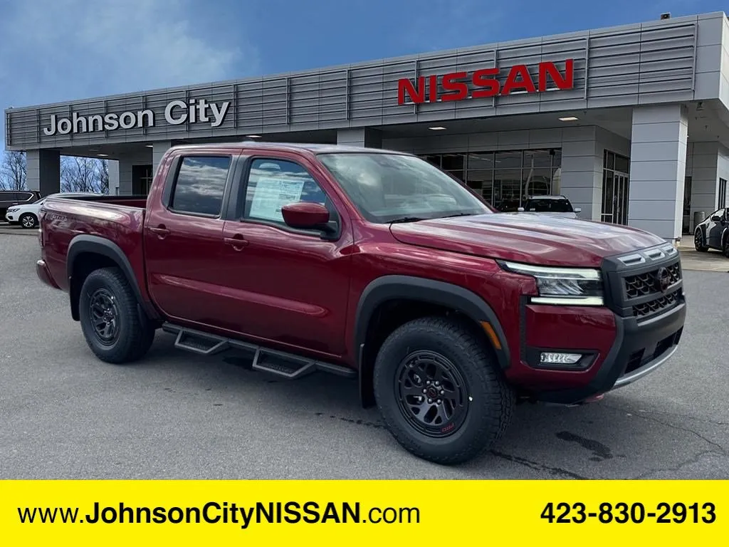 Red 2025 Nissan Frontier PRO-4X for sale in Johnson City, TN