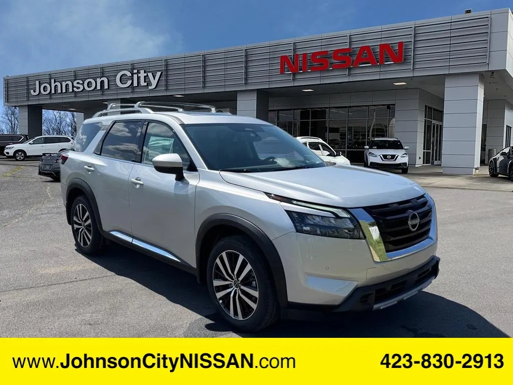 Silver 2025 Nissan Pathfinder Platinum for sale in Johnson City, TN