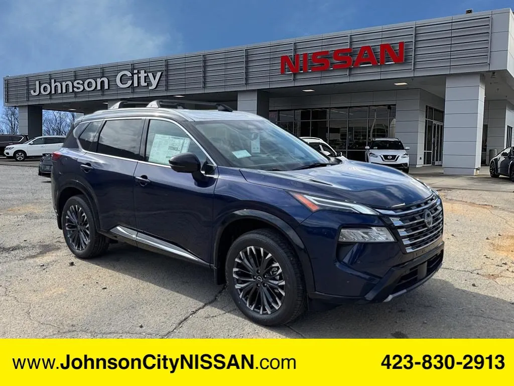 Blue 2026 Nissan Rogue Platinum for sale in Johnson City, TN
