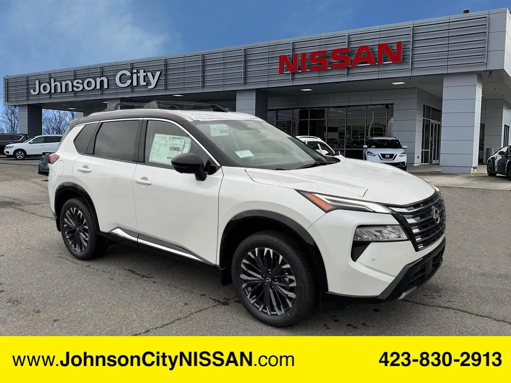White 2026 Nissan Rogue Platinum for sale in Johnson City, TN