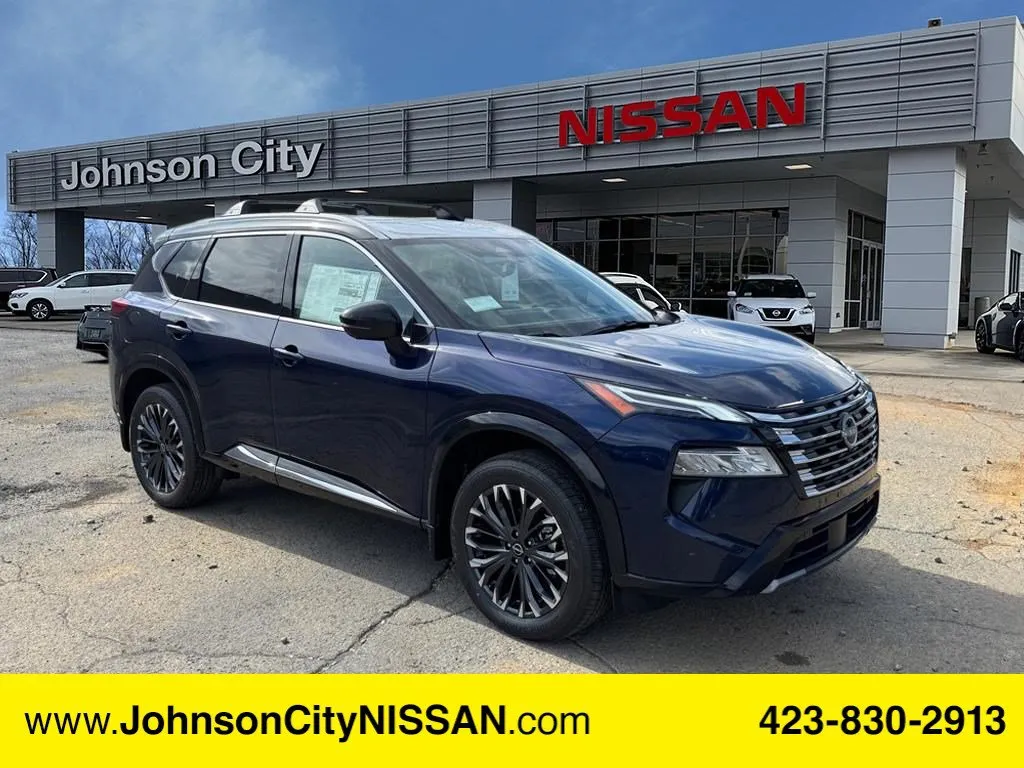 Blue 2026 Nissan Rogue Platinum for sale in Johnson City, TN