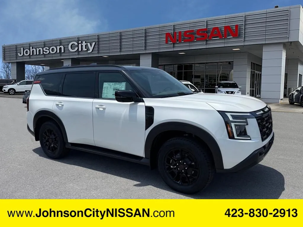 White 2026 Nissan Armada PRO-4X for sale in Johnson City, TN