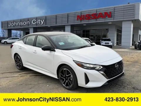 White 2025 Nissan Sentra SR for sale in Johnson City, TN