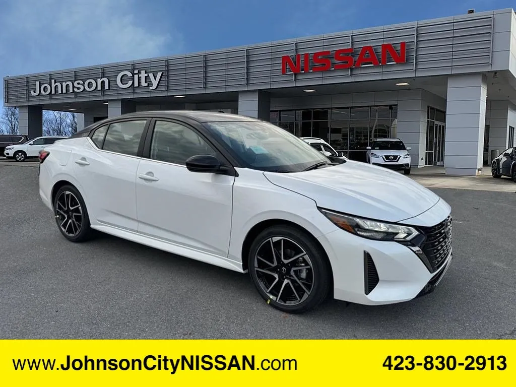 White 2025 Nissan Sentra SR for sale in Johnson City, TN