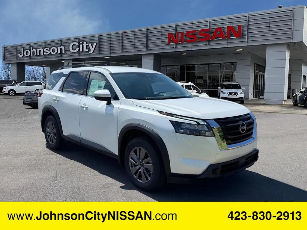 White 2025 Nissan Pathfinder SV for sale in Johnson City, TN