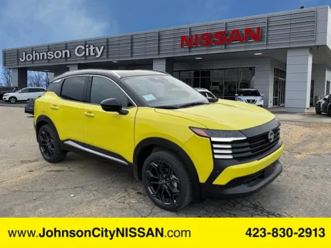 Yellow 2026 Nissan Kicks SR for sale in Johnson City, TN
