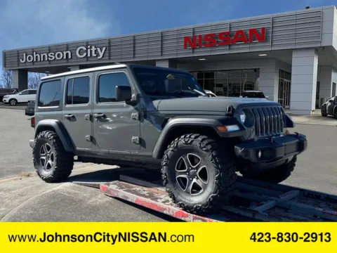 Gray 2020 Jeep Wrangler Unlimited Sport S for sale in Johnson City, TN