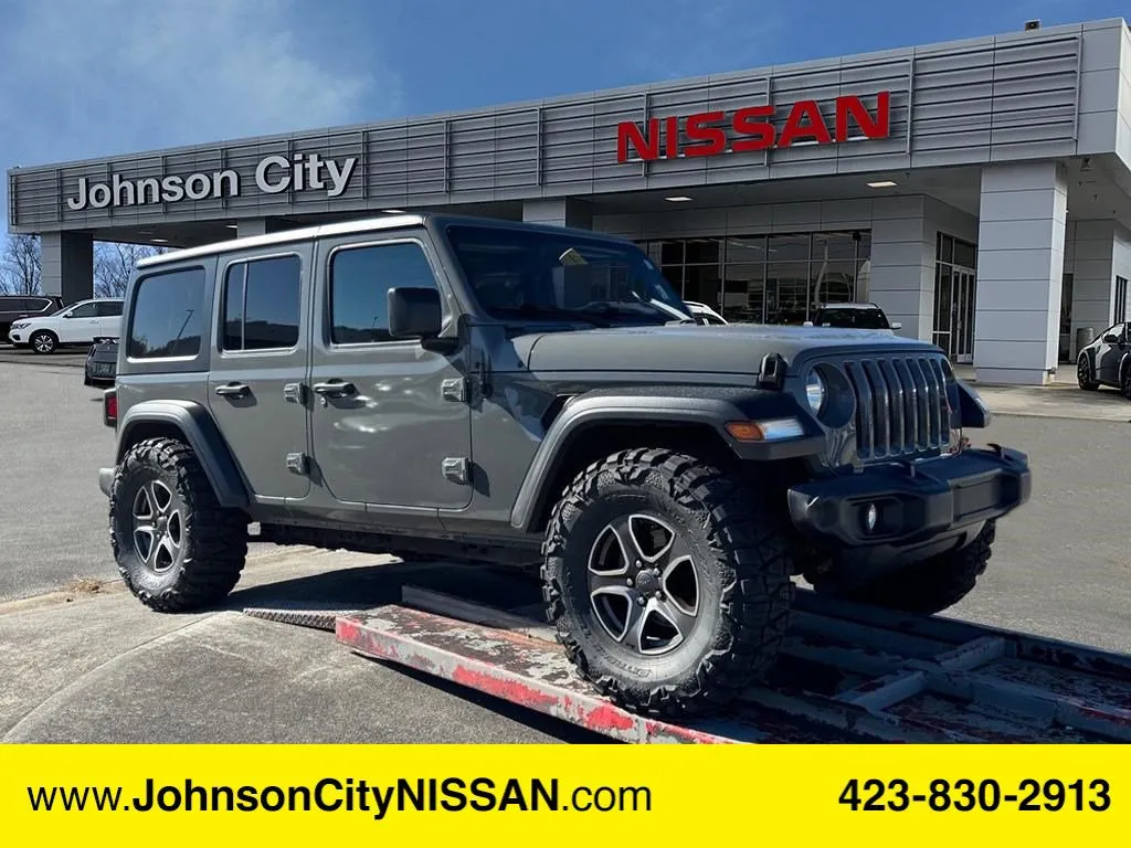 Gray 2020 Jeep Wrangler Unlimited Sport S for sale in Johnson City, TN