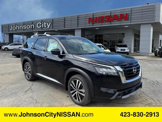 Black 2025 Nissan Pathfinder Platinum for sale in Johnson City, TN