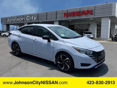 White 2025 Nissan Versa 1.6 SR for sale in Johnson City, TN