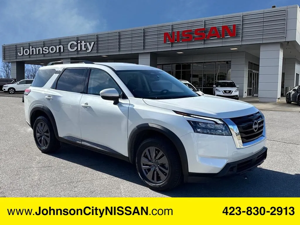 White 2024 Nissan Pathfinder SV for sale in Johnson City, TN