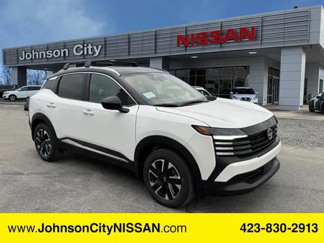 White 2026 Nissan Kicks SV for sale in Johnson City, TN