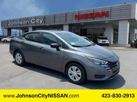 Gray 2025 Nissan Versa 1.6 S for sale in Johnson City, TN