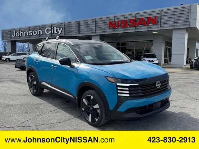 Blue 2026 Nissan Kicks SR for sale in Johnson City, TN