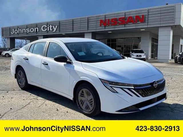 White 2026 Nissan Sentra S for sale in Johnson City, TN