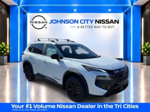 White 2026 Nissan Rogue Rock Creek for sale in Johnson City, TN