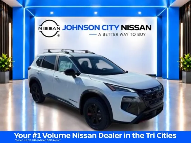 White 2026 Nissan Rogue Rock Creek for sale in Johnson City, TN