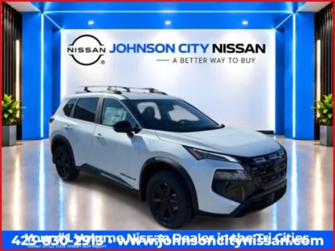 White 2026 Nissan Rogue Rock Creek for sale in Johnson City, TN