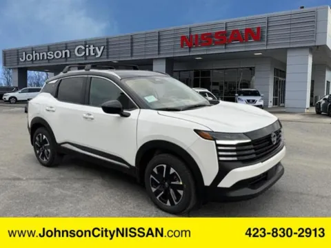 White 2026 Nissan Kicks SV for sale in Johnson City, TN