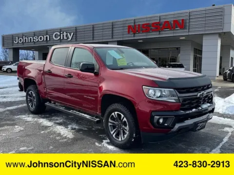 Red 2021 Chevrolet Colorado Z71 for sale in Johnson City, TN
