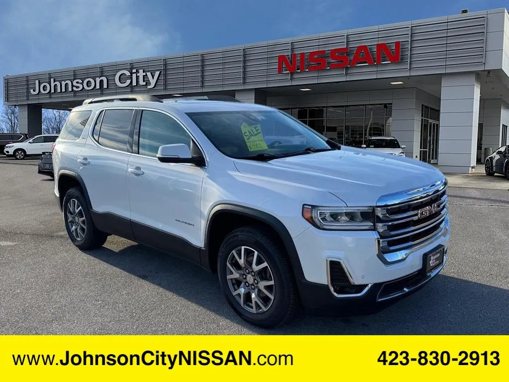 White 2020 GMC Acadia SLT for sale in Johnson City, TN