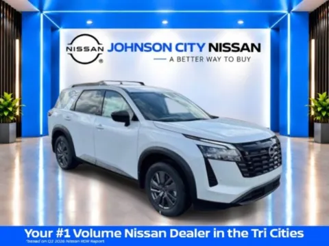 White 2026 Nissan Pathfinder SV for sale in Johnson City, TN