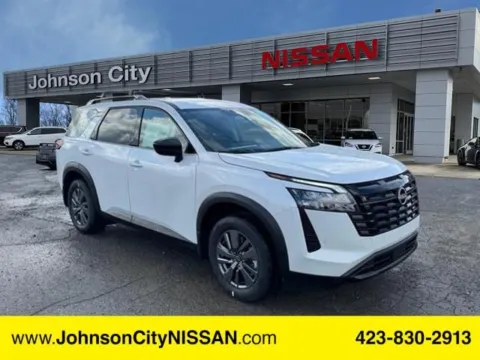 White 2026 Nissan Pathfinder SV for sale in Johnson City, TN