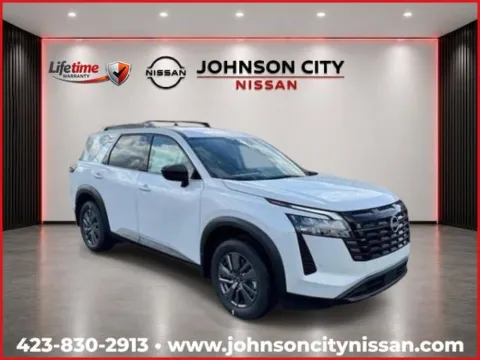 White 2026 Nissan Pathfinder SV for sale in Johnson City, TN