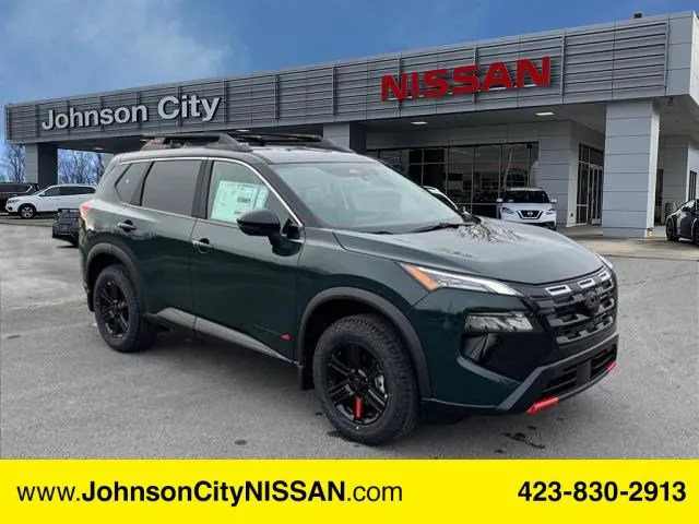 Black 2026 Nissan Rogue Rock Creek for sale in Johnson City, TN