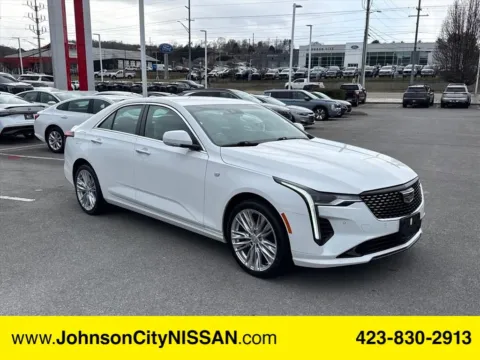 White 2024 Cadillac CT4 Premium Luxury for sale in Johnson City, TN