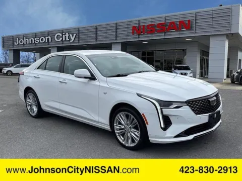 White 2024 Cadillac CT4 Premium Luxury for sale in Johnson City, TN