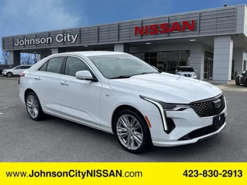 White 2024 Cadillac CT4 Premium Luxury for sale in Johnson City, TN